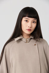 Double Cuff Mid-Length Coat