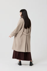 Double Cuff Mid-Length Coat