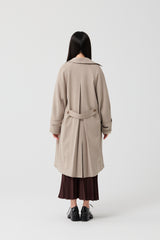 Double Cuff Mid-Length Coat