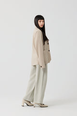 Oat Wide-Fit Workwear Jacket