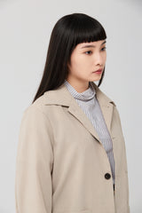 Oat Wide-Fit Workwear Jacket
