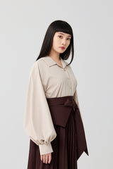 Princess Puff-Sleeve Shirt