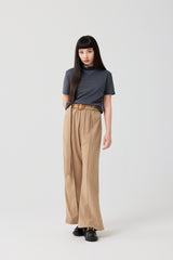 Textured Mock Neck Stretch Top