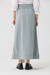 Gray Blue Urban A-Line Skirt