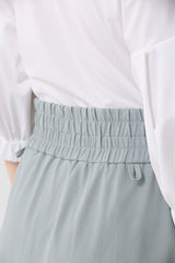 Gray Blue Urban A-Line Skirt