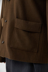Wool Relaxed Shirt Jacket