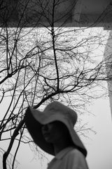 Hut mit großer Krempe in Midnight Blue