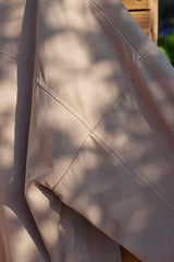 Weite doppelreihige Jacke