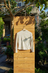 Jacquard-Strick-Top mit leicht erhöhtem Halsausschnitt