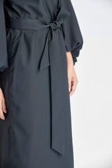 Arauca neoklassisches Kleid mit Pescado-Ärmeln