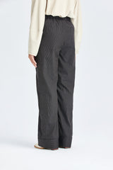 Anzughose aus Schurwolle mit geradem Bein