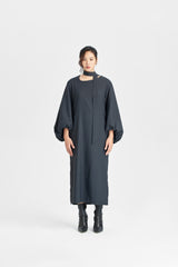 Arauca neoklassisches Kleid mit Pescado-Ärmeln