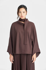 Rosenholzfarbenes Schaloberteil