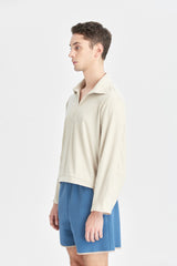 Shorts mit geschwungenen Taschen in Nautical Blue