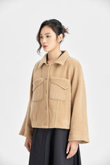 Camel Satteltasche kurze Jacke