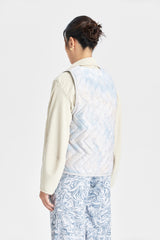 Tie Dye Padded Vest