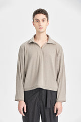 Wärmespeichernde Rippenplatte in der Farbe Stone mountain clay