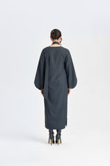 Arauca neoklassisches Kleid mit Pescado-Ärmeln