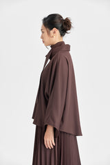 Rosenholzfarbenes Schaloberteil