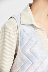 Tie Dye Padded Vest