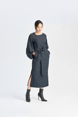 Arauca neoklassisches Kleid mit Pescado-Ärmeln