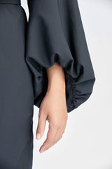 Arauca neoklassisches Kleid mit Pescado-Ärmeln