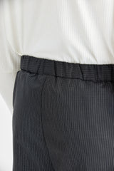 Anzughose aus Schurwolle mit geradem Bein