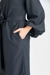 Arauca neoklassisches Kleid mit Pescado-Ärmeln