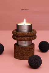 DINshare - Building Block Scented Candle | Bamboo Weave