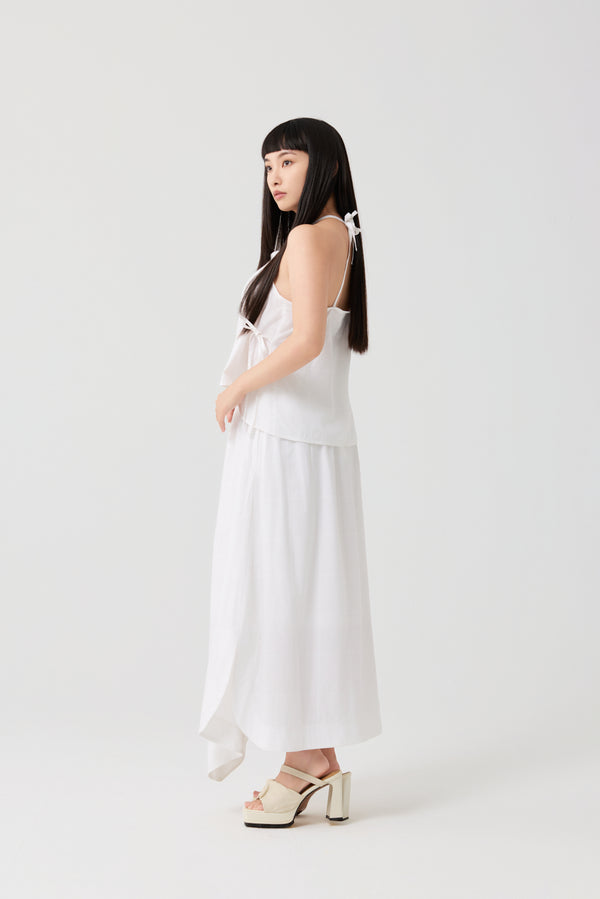 Cotton Asymmetric Skirt