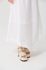 Cotton Asymmetric Skirt