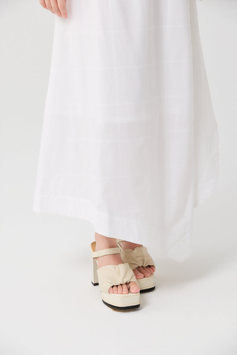 Cotton Asymmetric Skirt