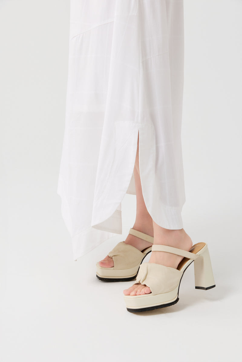 Cotton Asymmetric Skirt