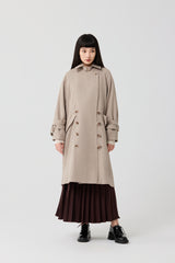 Double Cuff Mid-Length Coat