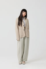 Oat Wide-Fit Workwear Jacket