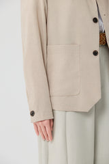 Oat Wide-Fit Workwear Jacket