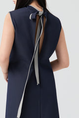 Ribbon Minimal Dress