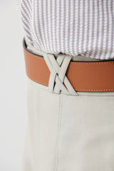 TENCEL™ High-Waist Draped Cocoon Wide-Leg Pants