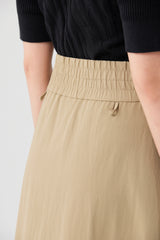 Gray Blue Urban A-Line Skirt