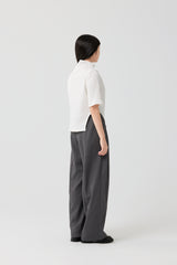 Thin Futuristic Arc Button Top